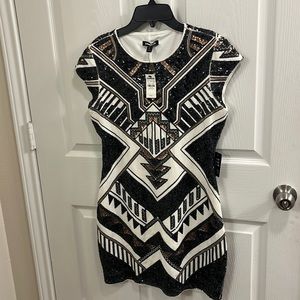 Express mini sequin dress